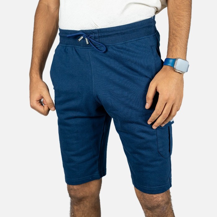 Tempo Short Bleu Marine Coton