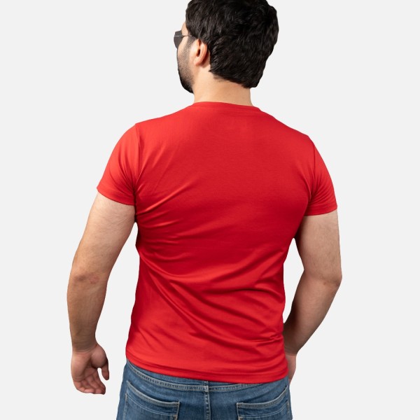Tempo T-shirt Basique Rouge