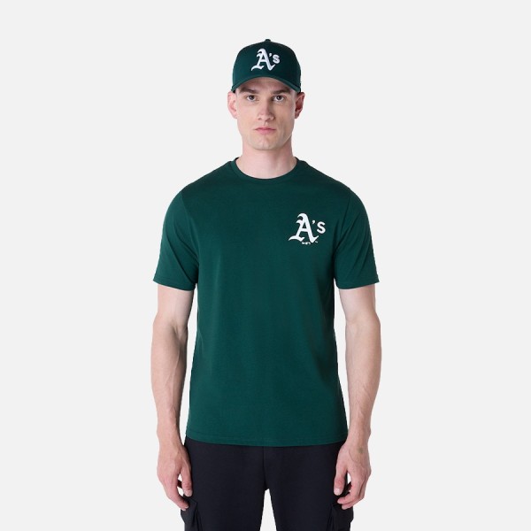 New Era T.Shirt Mc Mlb Pennant Graphic Oakath