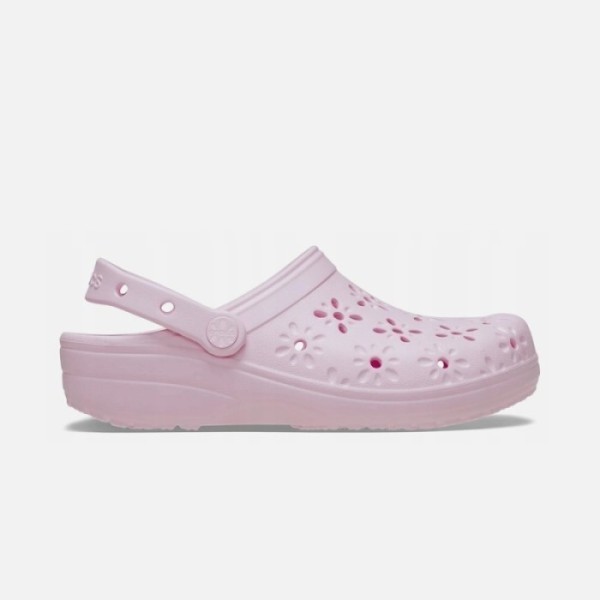 Crocs Claquettes Classic Floral Cut Out Clog