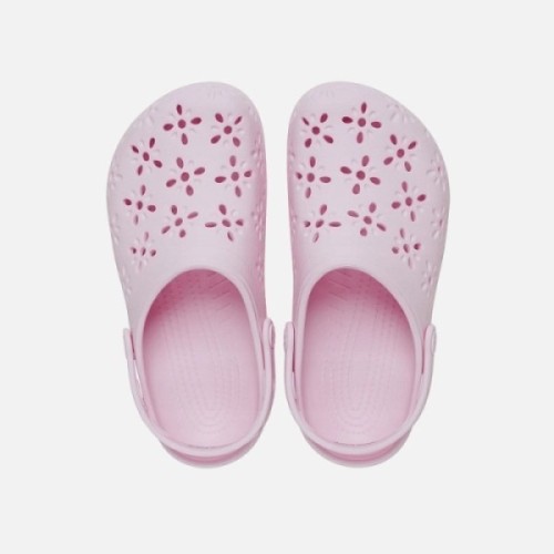 Crocs Claquettes Classic Floral Cut Out Clog