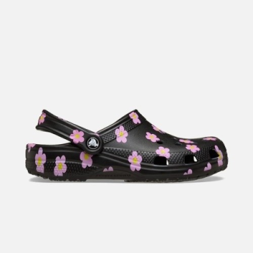 Crocs Claquettes Classic Flower Clog