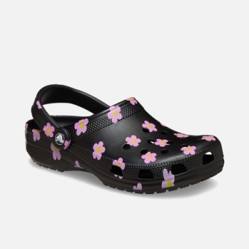 Crocs Claquettes Classic Flower Clog