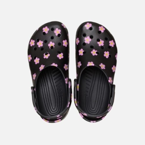 Crocs Claquettes Classic Flower Clog