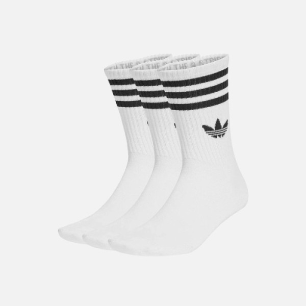 Adidas Chaussettes Mi Hautes 3S Crew 3P